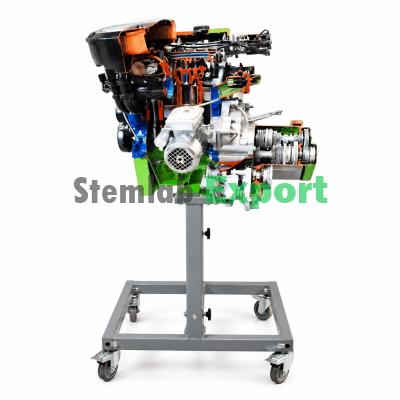 4-Cylinder Gas Engine with Multipoint Electronic Injection, Electrical Operation