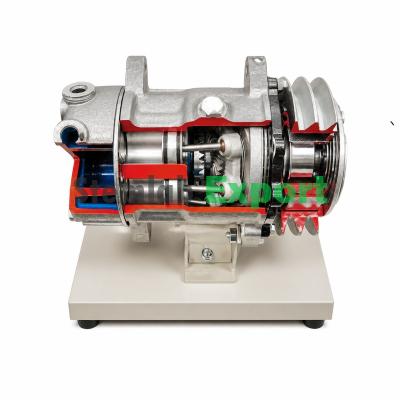 Axial Alternative Compressor Cut-Away, Simple Effect Piston