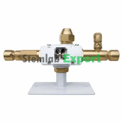 Cutaway model: ball valve