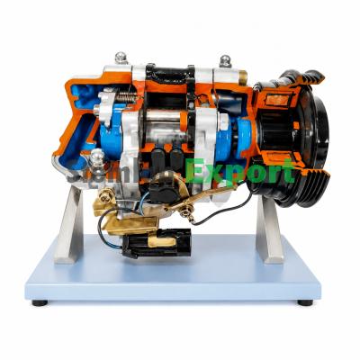 Air Compressor Cut-Away, Vane Style Deluxe